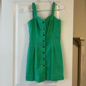 Gianni Bini Green Sleeveless Sundress Mini